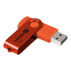 Exegate EX302048RUS USB-флеш накопитель ExeGate Jet 32GB оранжевый (USB2.0, 480Mbps, пластик/металл)