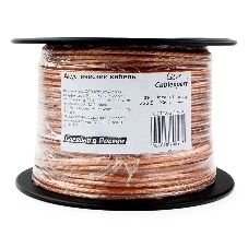 Акустический кабель Cablexpert CC-TC2x2,5-50M, прозрачный,  50 м, на катушке