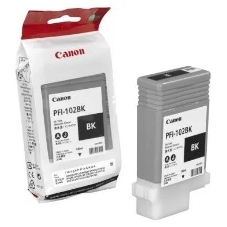 Картридж струйный Canon PFI-102Bk (0895B001) черный (130 мл.) для Canon iPF605, iPF610, iPF650, iPF655, iPF710, iPF750, iPF755, LP17, iPF510