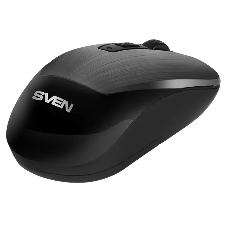 Мышь беспроводная SVEN RX-380W серый металлик, 1600 dpi, радиоканал, USB, кнопки - 4