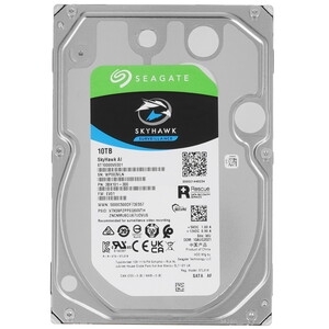 Жесткий диск HDD Seagate SkyHawk AI 10Tb 7200rpm SATA 256Mb 3.5