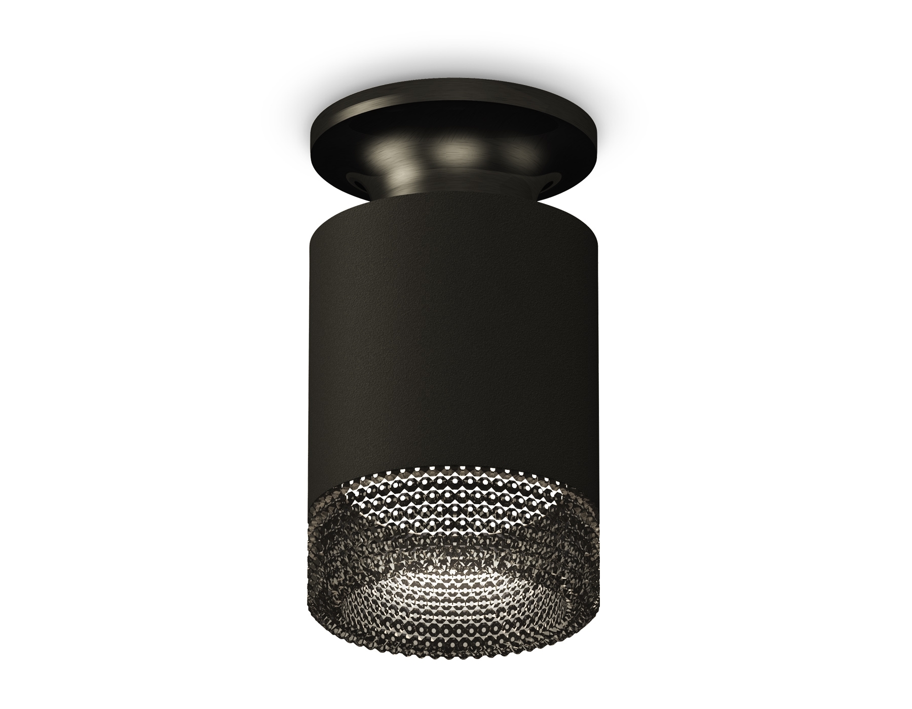 Светильник Ambrella Light XS6302102 SBK/PBK/BK черный песок/черный полированный/тонированный MR16 GU5.3 (N6902, C6302, N6151)