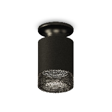 Светильник Ambrella Light XS6302102 SBK/PBK/BK черный песок/черный полированный/тонированный MR16 GU5.3 (N6902, C6302, N6151)