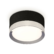 Светильник Ambrella Light XS8102006 SBK/PPH черный песок/графит полированный GX53 (C8102, N8133)