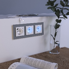 Розетка с заземлением, шторками и USB тип A+C (белый)