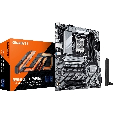 Материнская плата GIGABYTE B860 DS3H WIFI6E, LGA1851, Intel B860, 4xDDR5, 4xSATA, 2xM.2, 1xPCIe 5.0 x16, DisplayPort, HDMI, 1x2.5Gb LAN, 3x3.5 мм, 7.1, ATX