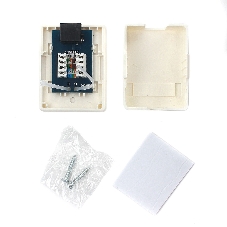 Розетка NA216 RJ-45 кат.6 внешняя 1 порт, 110&Krone