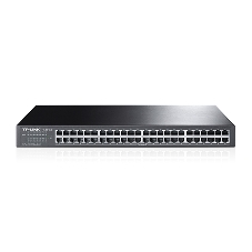 Коммутатор TP-Link SMB TL-SF1048 48-port 10/100M Switch, 48 10/100M RJ45 ports, 1U 19-inch rack-mountable steel case