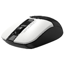 Мышь беспроводная A4Tech Fstyler FB12 белый/черный, 1200 dpi, радиоканал, Bluetooth, USB, кнопки - 3