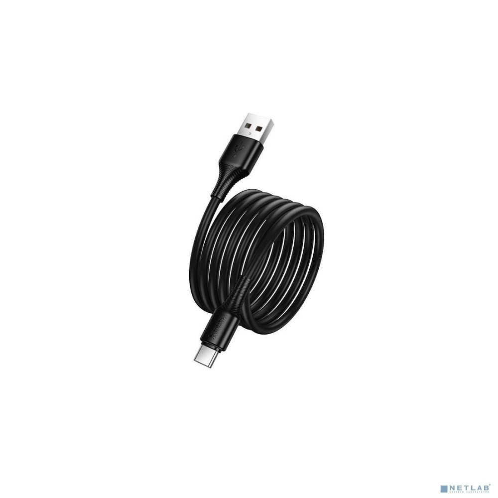 Кабель USB HOCO X120 Type-C/ 1m/ 3A/ черный