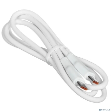 Кабель USB2.0 Hoco Type-C/Type-C, 5А, 240Вт, X93, 1м, белый, коробка