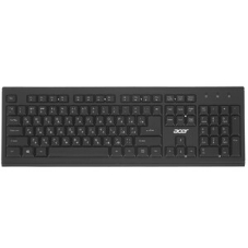 Комплект клавиатура+мышь Acer OKR120 беспроводной, USB, 1600 DPI, чёрный