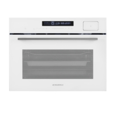 Духовой Шкаф электрический с паром Maunfeld MCMO5016STGW, 50л, дверца с 2 стеклами, белый