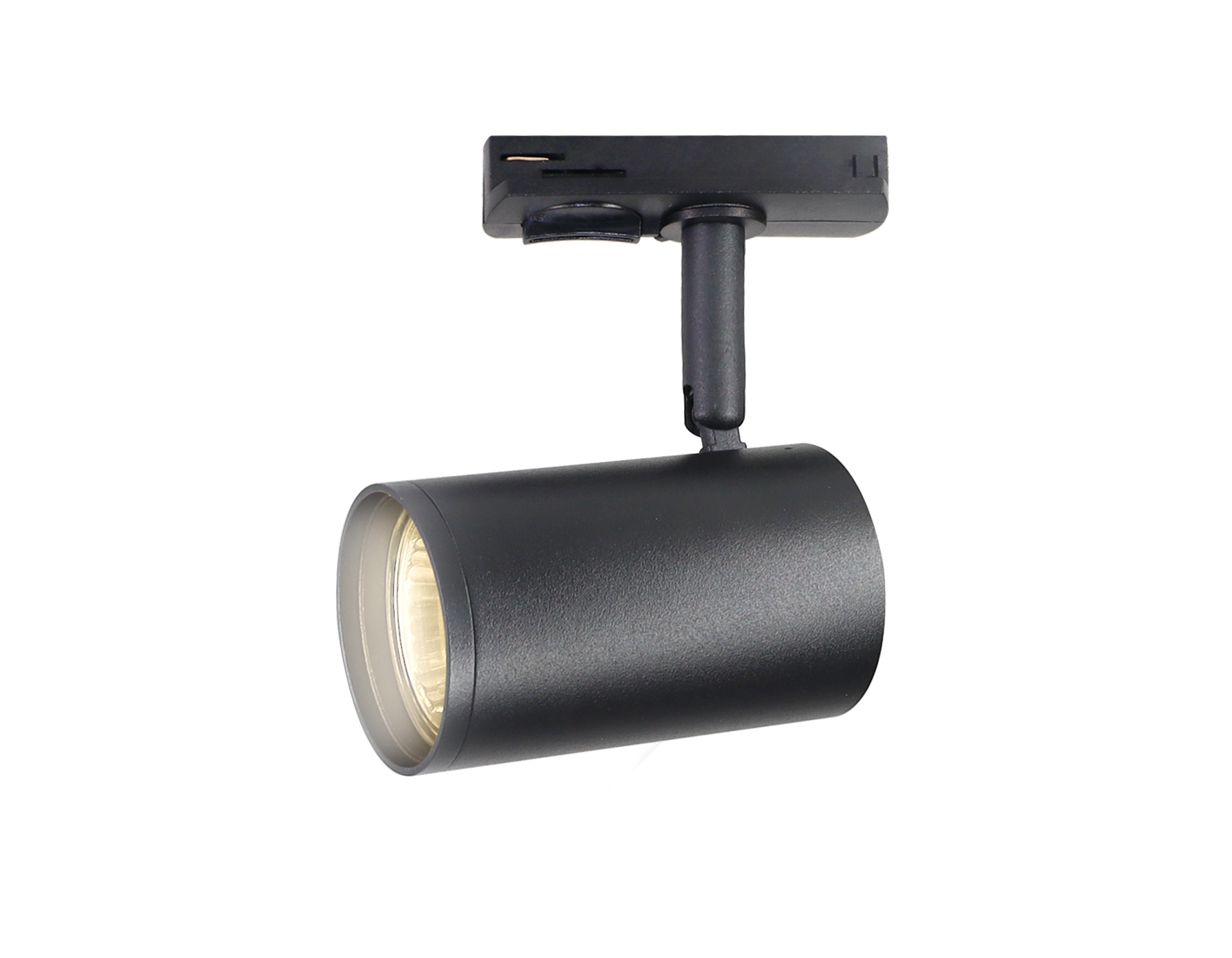 Трековый однофазный светильник со сменной лампой Ambrella light GL5129 BK черный GU10 max 12W