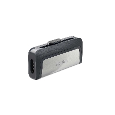 Флешка USB SanDisk DDC2 Ultra Dual (SDDDC2-032G-G46), 128Gb, USB 3.0/USB 3.1 Type C, R/W 150/30, серый/черный