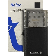 Внешний SSD Netac Z9, 2TB, USB 3.2 Gen 2 Type-C, R/W 550/480, черный