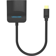 Адаптер-переходник Vention mini DisplayPort 20M > HDMI F черный (HBCBB)