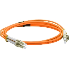 Патч-корд LANMASTER LAN-2LC-2LC/OM3-2.0 2x50/125 OM3 LC дуплекс-LC дуплекс 2м LSZH оранжевый