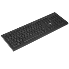 Комплект клавиатура+мышь Acer OKR120 беспроводной, USB, 1600 DPI, чёрный