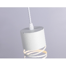 Светильник Ambrella light TN71107 WH белый GX53 max 12W D82*1135