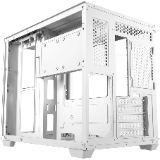 Компьютерный корпус Bloody BD-CC108 белый без БП mATX 9x120мм 2xUSB 3.0 audio bott PSU
