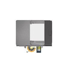МФУ струйное HP OfficeJet 8023 (1KR64B), A4, цвтной, печ. до 20 стр/мин. (ч/б), до 10 стр/мин. (цвет), скан. до 8 стр/мин. (ч/б) 3.5 стр/мин. (цвет), 1200 x 1200 dpi, USB, RJ-45, Wi-Fi, Air Print