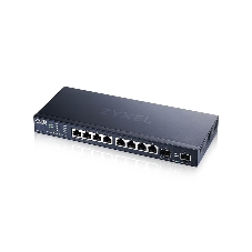 Коммутатор мультигигабитный Smart L3 Lite Zyxel NebulaFlex XMG1915-10E, 8xRJ-45: 1/2.5G, 2xSFP+, бесшумный (без вентилятора)