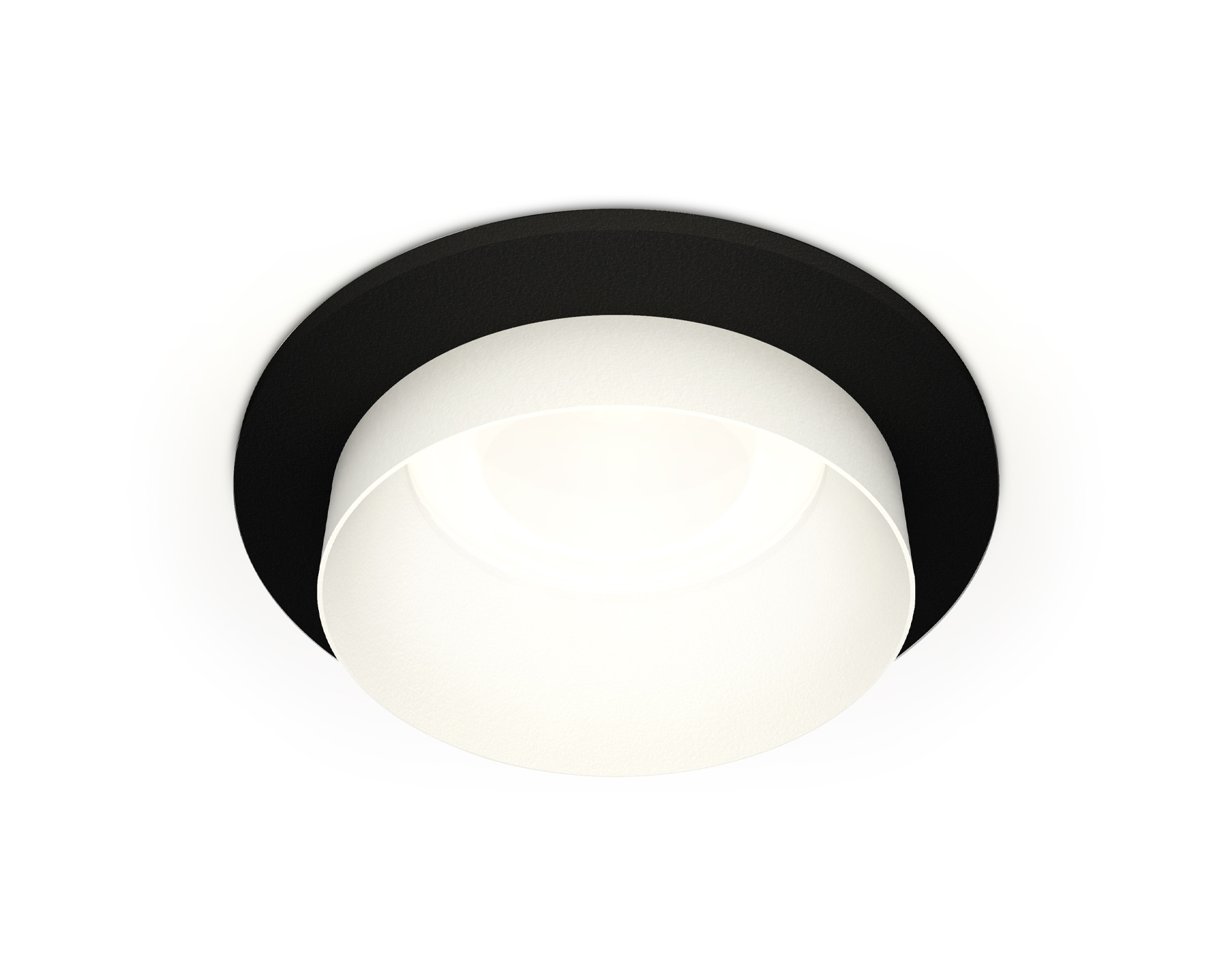 Комплект встраиваемого светильника Ambrella light XC6513020 SBK/SWH черный песок/белый песок MR16 GU5.3 (C6513, N6130)