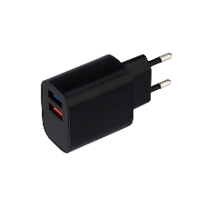 Сетевое зарядное устройство Rexant 2 x USB, 5V, 2.4 A, черный