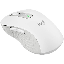 Мышь беспроводная Logitech Signature M650 L белый, 4000 dpi, радиоканал, Bluetooth, USB, кнопки - 5