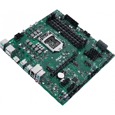 Материнская плата ASUS Pro Q570M-C/CSM, LGA1200, Intel Q570, 4xDDR4, 6xSATA, 2xM.2, 1xPCIe 4.0/3.0 x16, 2xPCIe 3.0 x1, 2xDisplayPort, 1xHDMI, 1x 1Gb LAN, 4xUSB 3.2 Gen 2 (Type-A), 2xUSB 2.0 (Type-A), 3x3.5 мм, 7.1, mATX