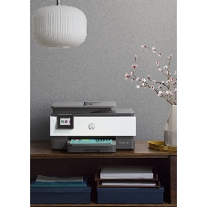 МФУ струйное HP OfficeJet 8023 (1KR64B), A4, цвтной, печ. до 20 стр/мин. (ч/б), до 10 стр/мин. (цвет), скан. до 8 стр/мин. (ч/б) 3.5 стр/мин. (цвет), 1200 x 1200 dpi, USB, RJ-45, Wi-Fi, Air Print