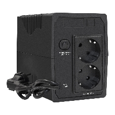 Источник бесперебойного питания ExeGate Power Smart ULB-1000.LCD.AVR.2SH 1000VA/550W, LCD, AVR, 2*Schuko, черный