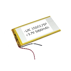 Аккумулятор Li-Pol (батарея) 3.5*60*125мм 2pin 3.7V/5000mAh Аккумулятор Li-Pol (батарея) 3.5*60*125мм 2pin 3.7V/5000mAh