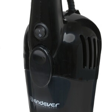 Пылесос вертикальный Endever Skyclean VC 284 серый, питание от сети, 130 Вт, уборка сухая, пылесборник 1.9 л