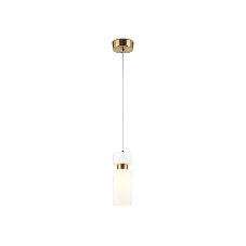 Светильник Ambrella light LH56122 BS/FR латунь/белый матовый E14 max 40W D65*1500