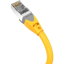 Патч-корд Vention прямой SFTP cat.6A, RJ45 - 1м. Серый