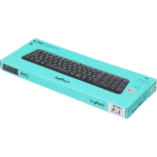 Клавиатура Logitech K250 беспроводная, Bluetooth, серый