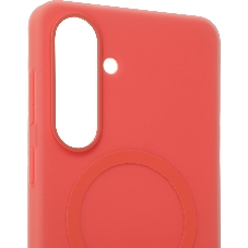 Чехол (клип-кейс) Samsung для Samsung Galaxy S26+ Silicone Magnet Case with MagSafe коралловый (EF-ES947COEGRU)