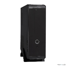 Компьютерный корпус MiniITX ExeGate MI-209 Black, miniITX/mATX, (M400, 80мм), 2хUSB, Audio