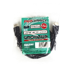Кабель PROconnect HDMI - HDMI gold 1.5М без фильтров (PE bag)