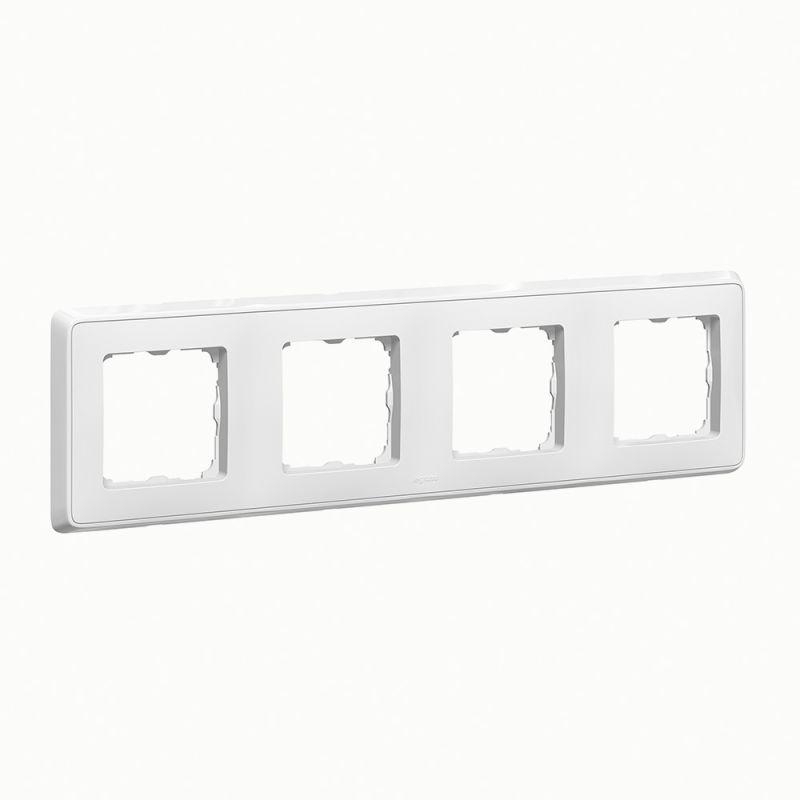 Рамка Legrand 4 поста белая