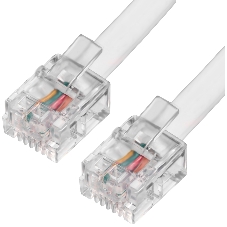Телефонный шнур Greenconnect удлинитель для аппарата 10.0m GCR-TP6P4C-10.0m, 6P4C (джек 6p4c - jack 6p4c) белый Greenconnect Телефонный шнур удлинитель для аппарата 10.0m GCR-TP6P4C-10.0m, 6P4C (джек 6p4c - jack 6p4c) белый