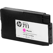 Картридж струйный HP №711 CZ135A пурпурный x3уп. для HP DJ T120/T520