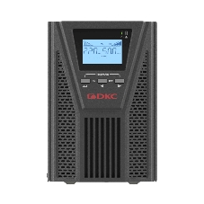 Источник бесперебойного питания DKC Онлайн ИБП, 1 кВА, 3 x 7 А·ч, Schuko (2)