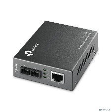 Медиаконвертер TP-Link SMB MC100CM 10/100Mbps RJ45 to 100Mbps multi-mode SC fiber Converter, Full-duplex,up to 2Km, switching power adapter, chassis mountable