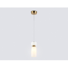 Светильник Ambrella light LH56122 BS/FR латунь/белый матовый E14 max 40W D65*1500
