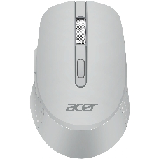 Мышь беспроводная Acer OMR310 светло-серый, 1600 dpi, радиоканал, Bluetooth, USB, кнопки - 7