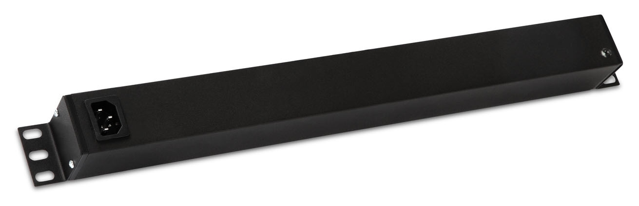Монтажное оборудование Hyperline SHE19-8SH-S-IEC Блок розеток 19
