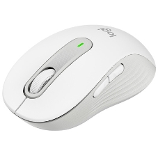 Мышь беспроводная Logitech Signature M650 белый, 4000 dpi, радиоканал, Bluetooth, USB, кнопки - 5